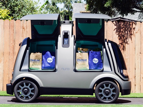 Kroger to team up with Nuro for testing autonomous grocery delivery